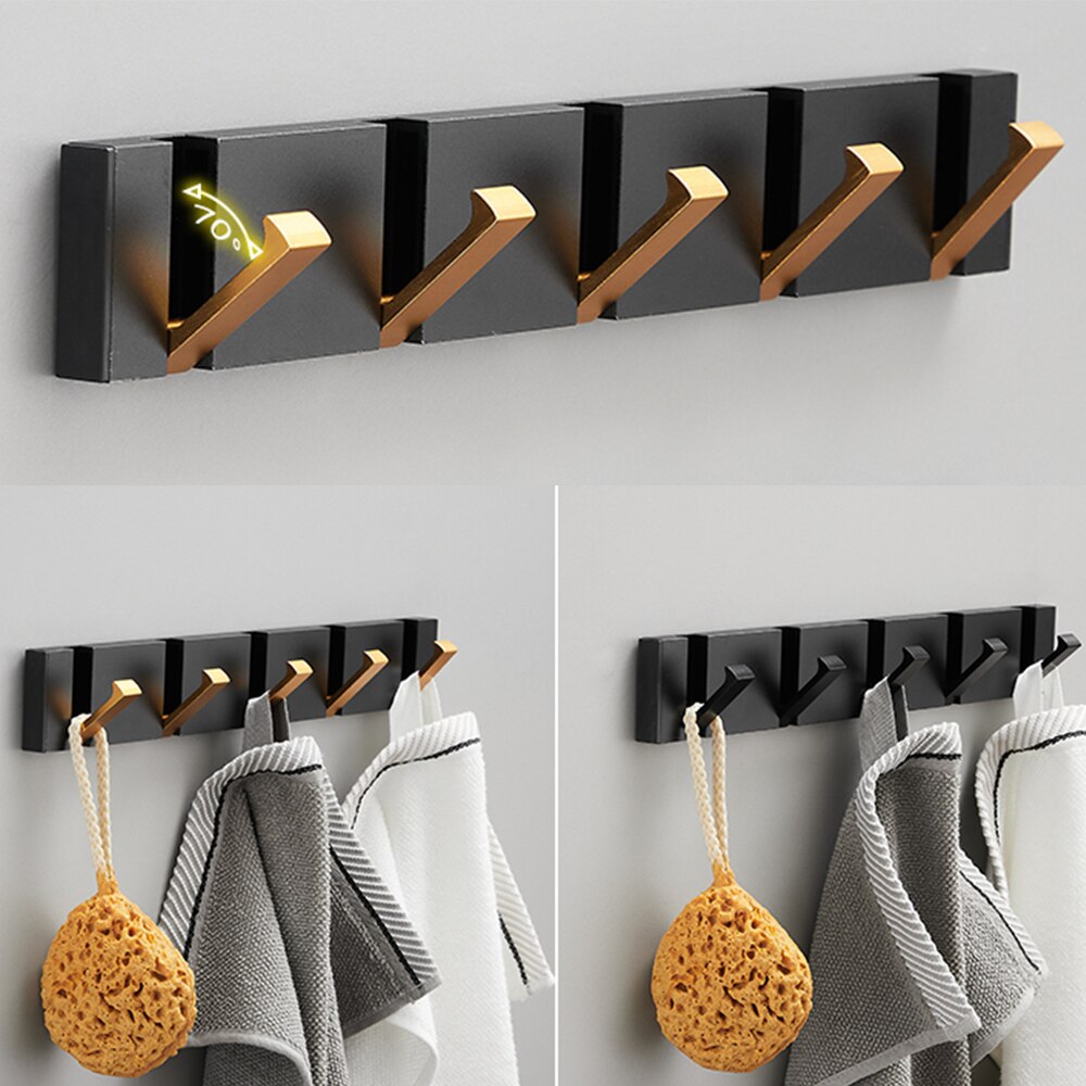 Folding Towel Hanger Wall Hook