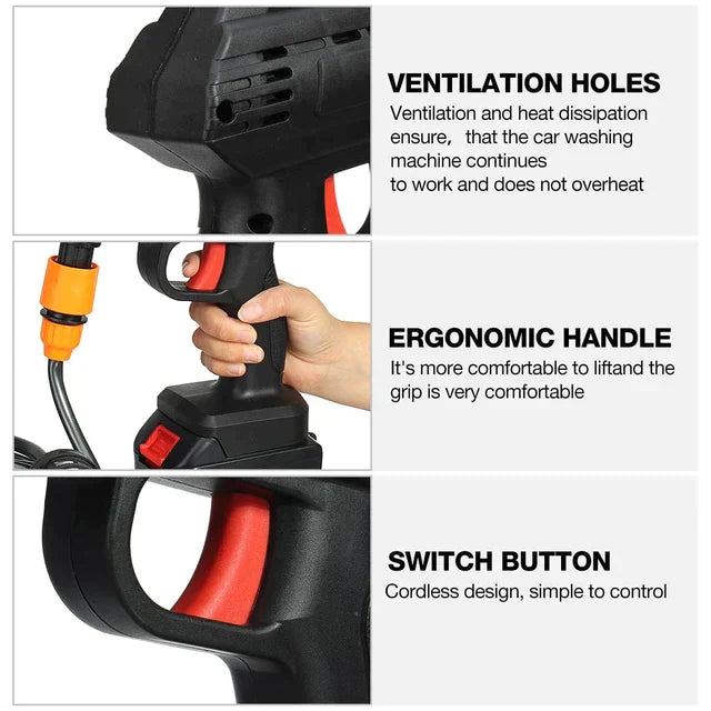 PressureSpray™ ProClean - Cordless Portable High Pressure Spray Water Gun