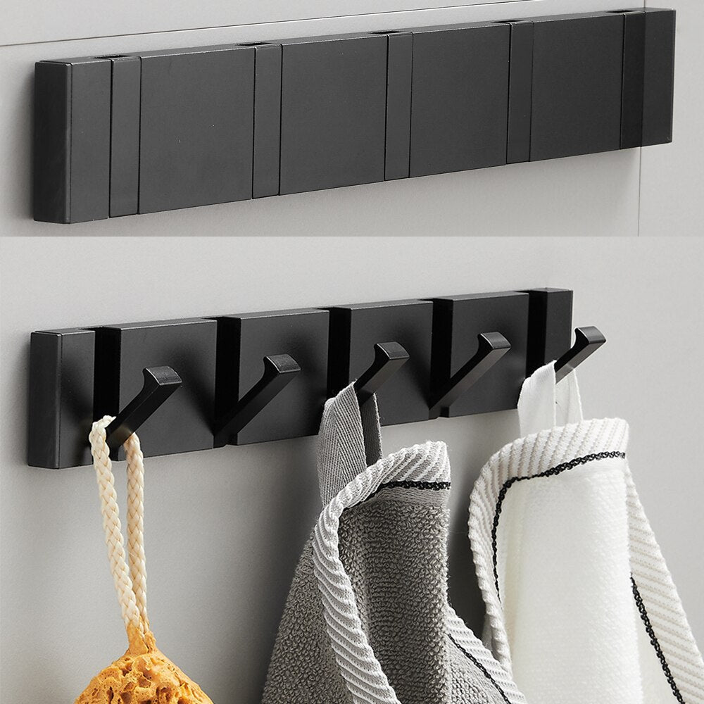 Folding Towel Hanger Wall Hook