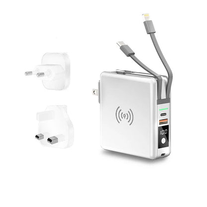 Travel Pro 5 In 1 Power Bank With Case