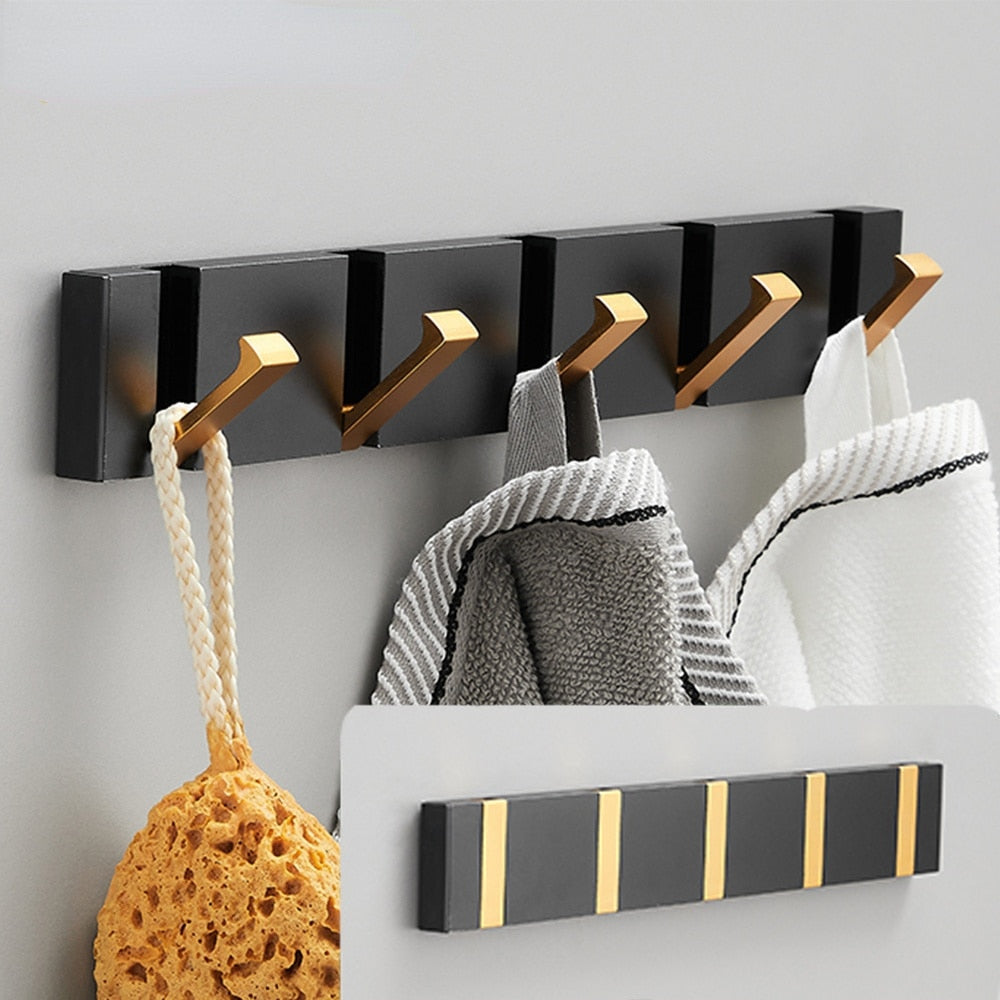 Folding Towel Hanger Wall Hook