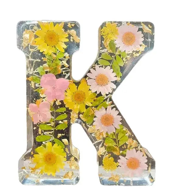 Ethereal Blooms: Resin Floral Night Light