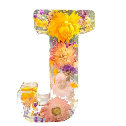 Ethereal Blooms: Resin Floral Night Light