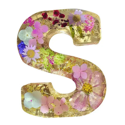 Ethereal Blooms: Resin Floral Night Light