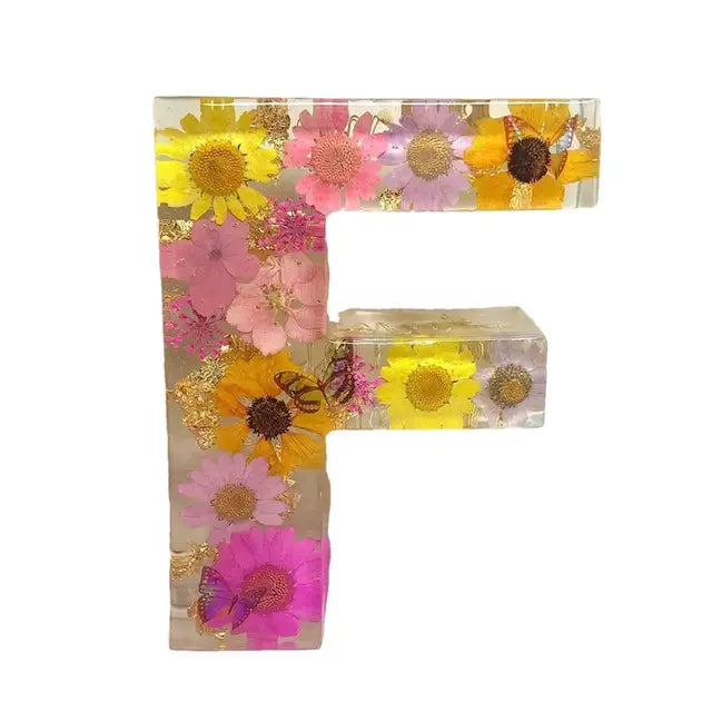 Ethereal Blooms: Resin Floral Night Light