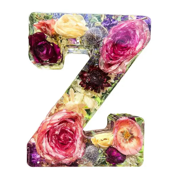 Ethereal Blooms: Resin Floral Night Light