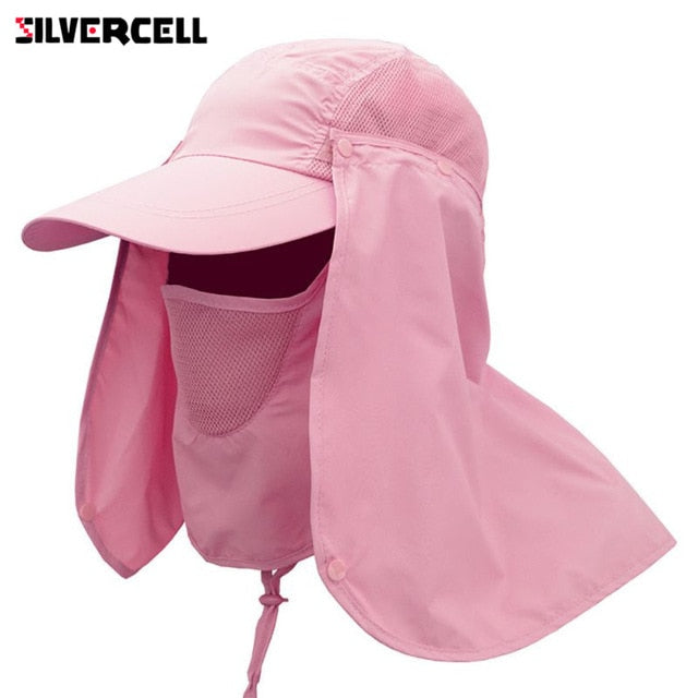 OUTDOOR SPORT VISOR CAP - WEAR IT SEVERAL DIFFERENT WAYS