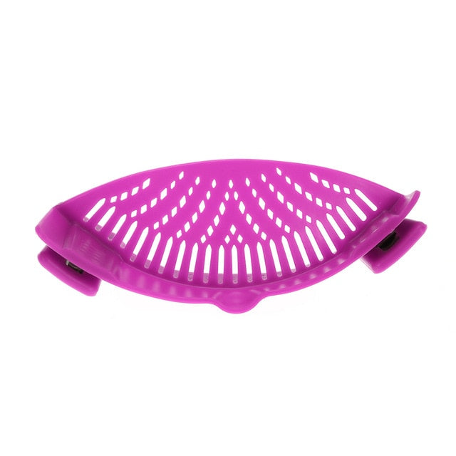 SILICONE CLIP ON POT STRAINER