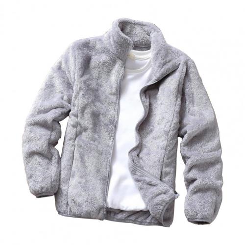 Fleece  Double Sided Zipup Jacket