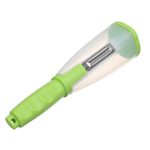 Multifunctional Peeler with Storage Container