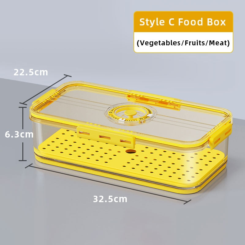 Seal Timer Food Container-3PCS