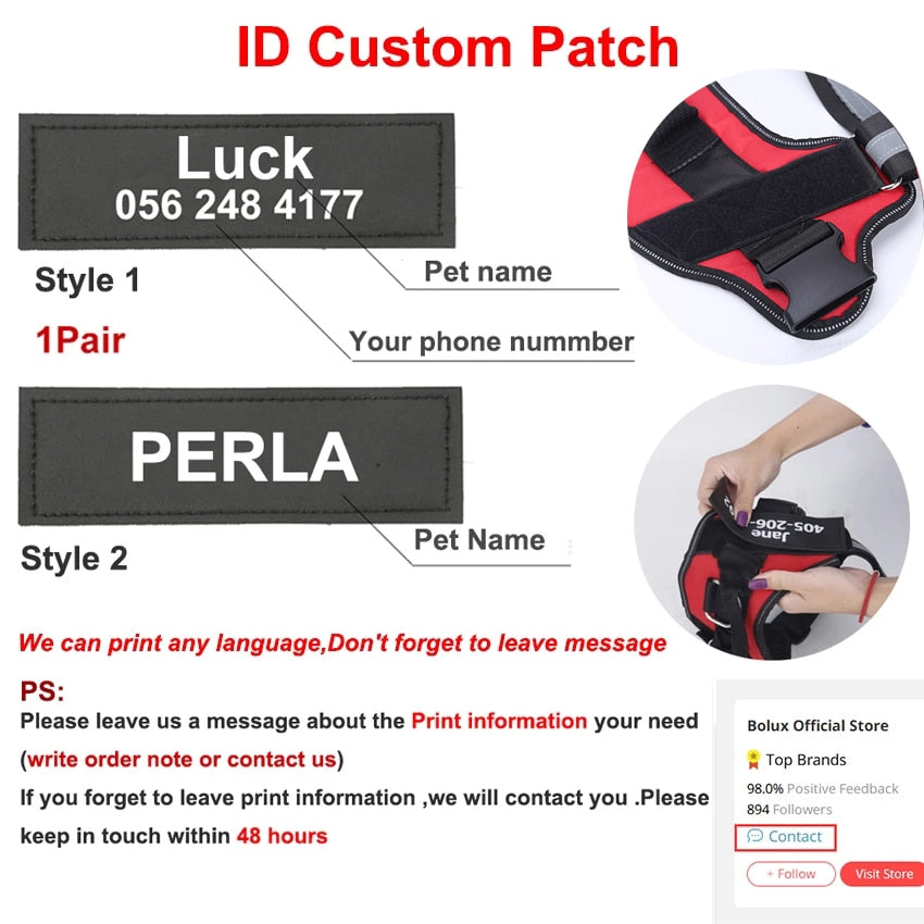 Strap N Walk-Personalized Safety Dog Harness