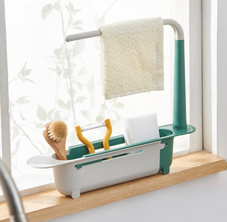 Telescopic Sink Storage Rack