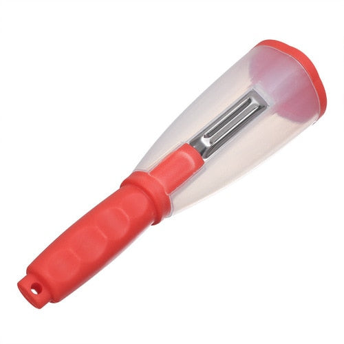 Multifunctional Peeler with Storage Container