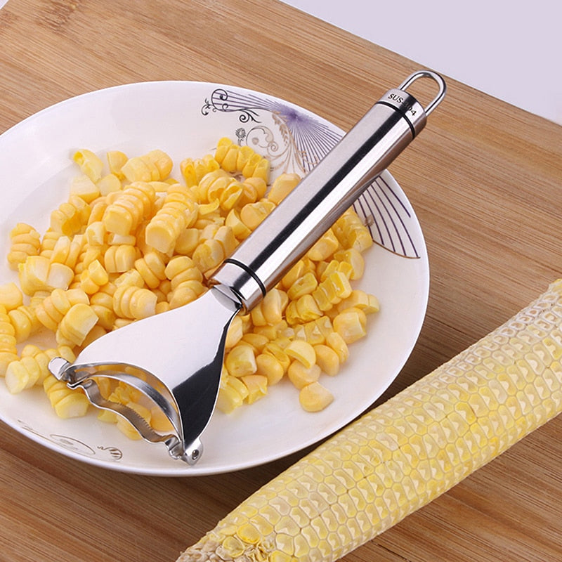 STAINLESS STEEL CORN PEELER