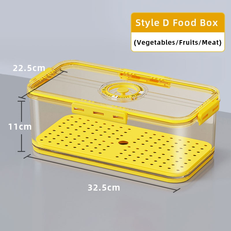 Seal Timer Food Container-3PCS