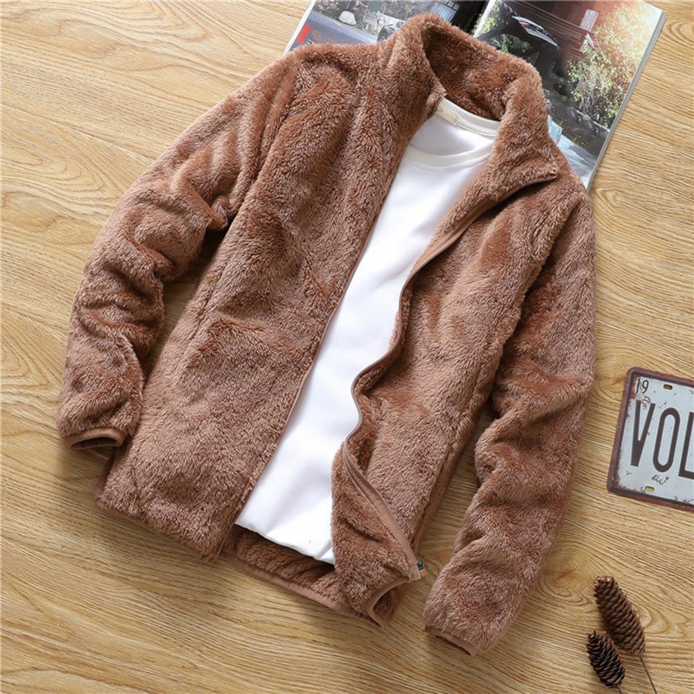 Fleece  Double Sided Zipup Jacket