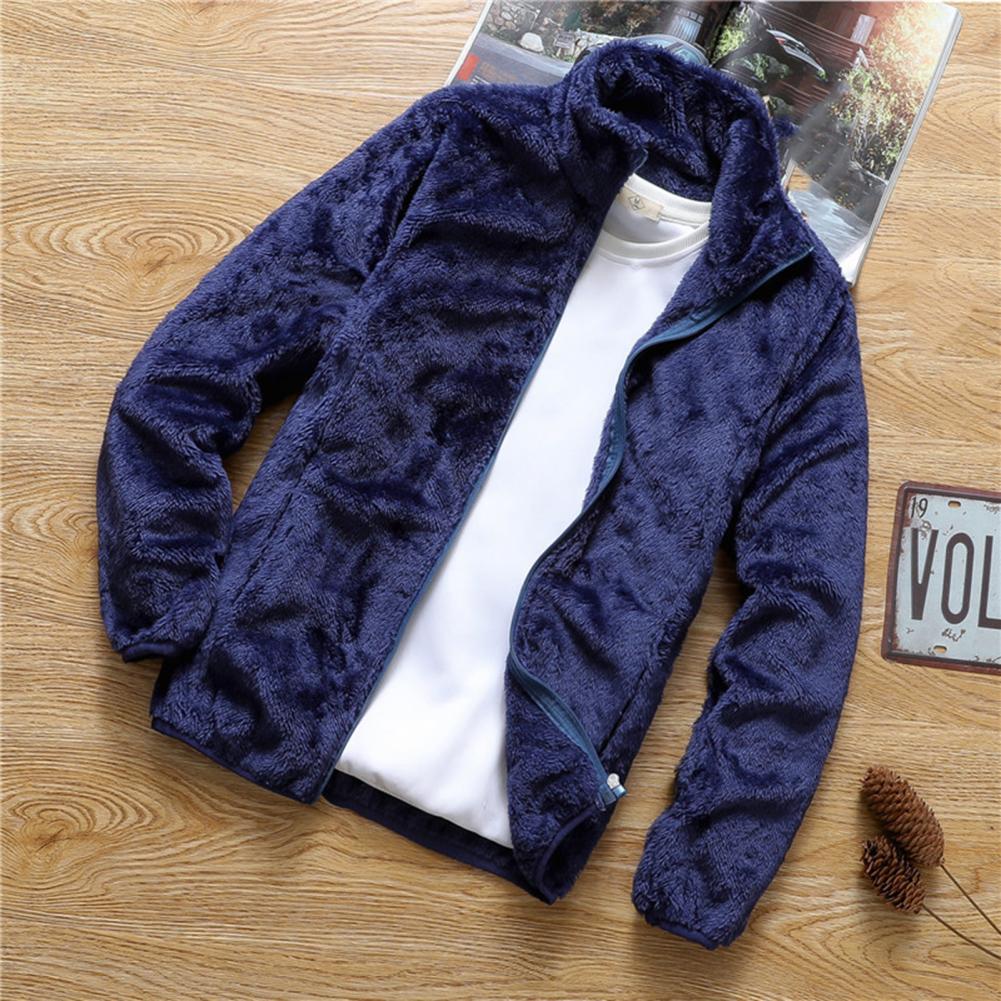 Fleece  Double Sided Zipup Jacket