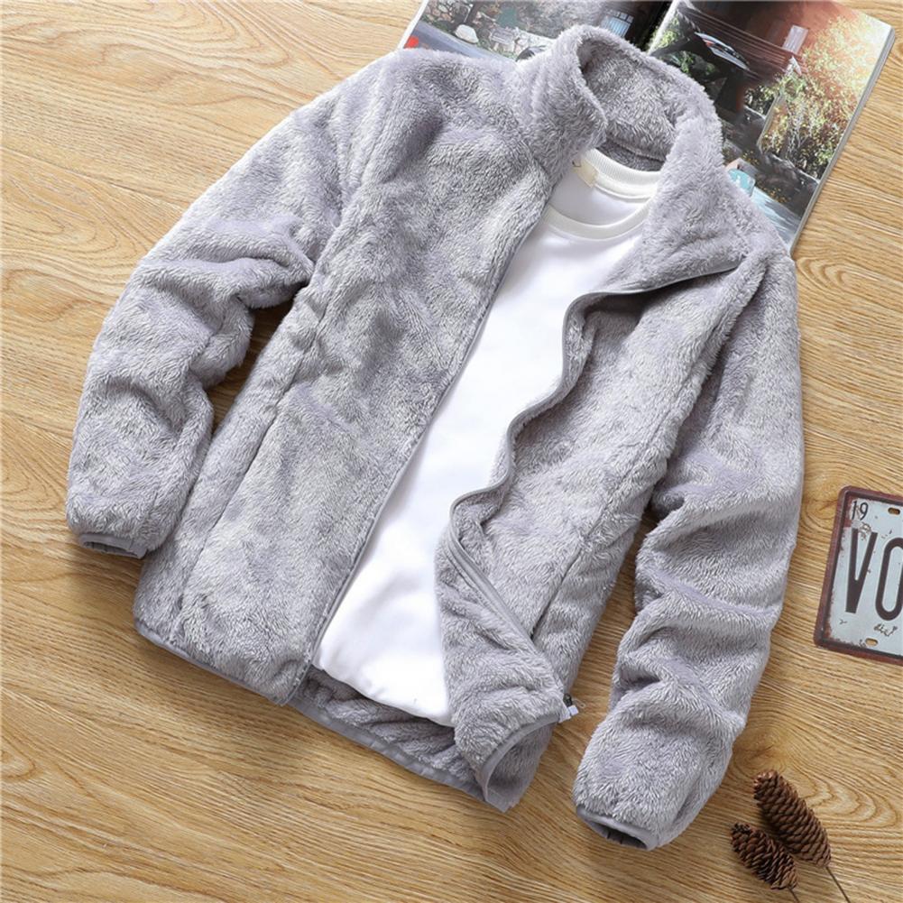 Fleece  Double Sided Zipup Jacket