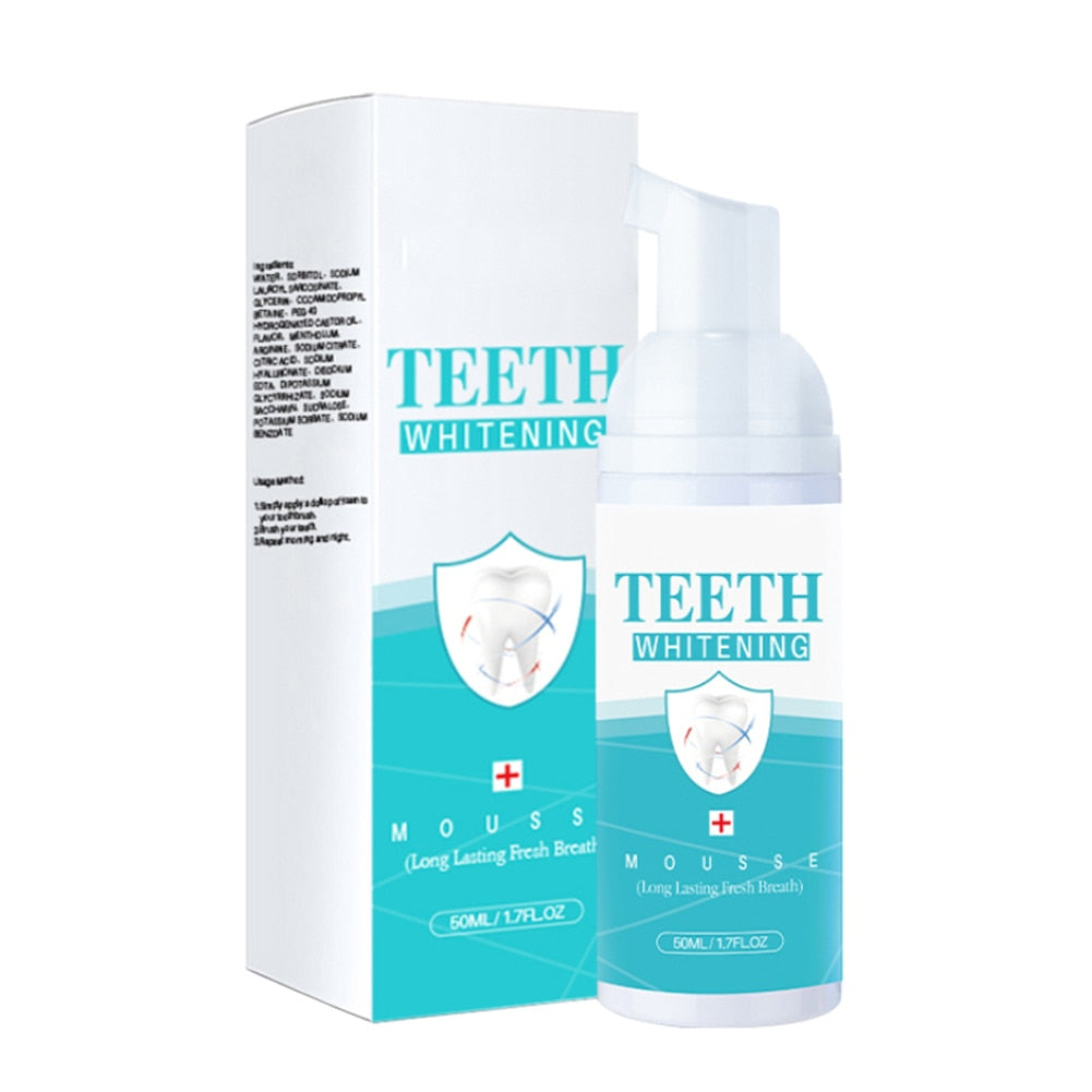 PearlGlow™ Teeth Cleansing and Whitening Foam