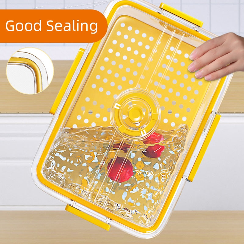 Seal Timer Food Container-3PCS