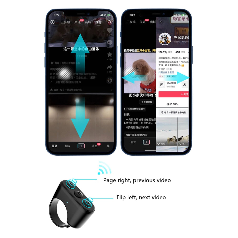 TokSwitch - TikTok Bluetooth Remote Control