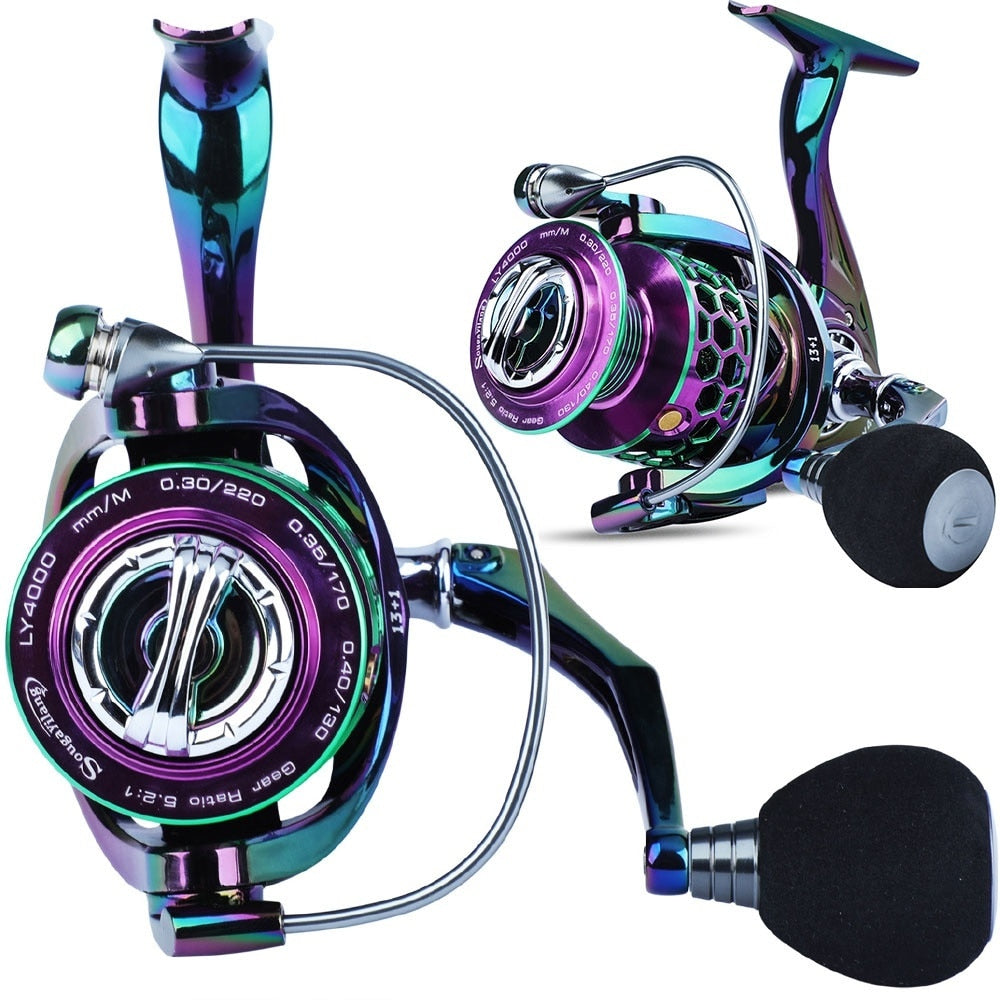 Reelmaister-Multi-Color Fishing Rod