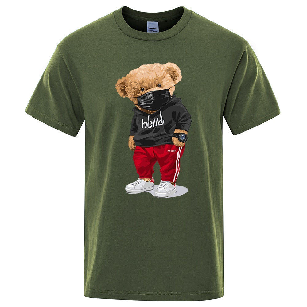 Sports Masked Bear Tee