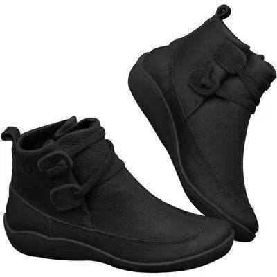 Vintage casual short ankle boots