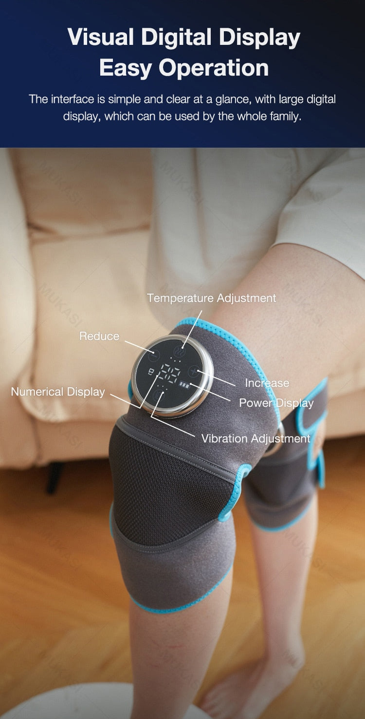 SootheBrace - 3-In-1 Cordless Massager Brace