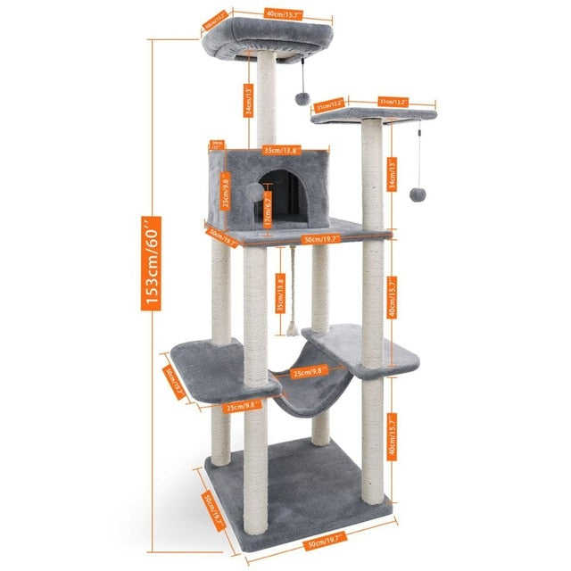 Multi-level Cat Tower