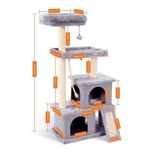 Multi-level Cat Tower