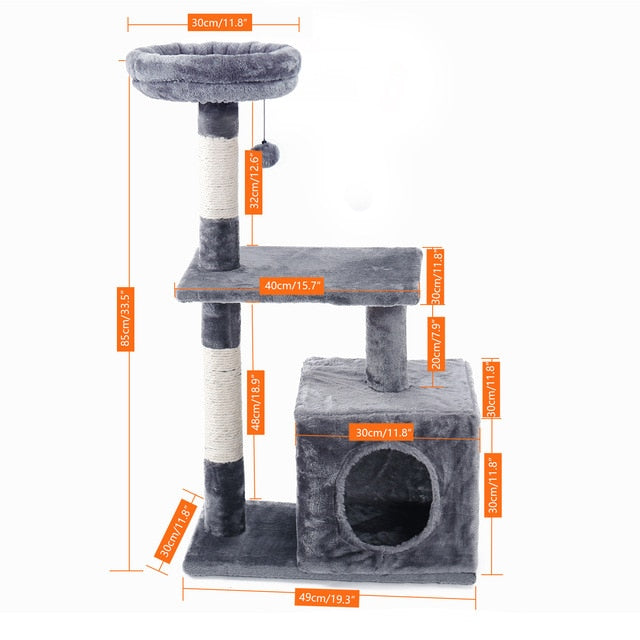 Multi-level Cat Tower